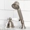 Kingston Brass KSK3358PLTR Transfer Valve Set For Roman Tub Filler, Brushed Nickel KSK3358PLTR - alternate 3